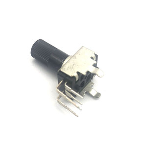 Mingjia RV09 10K Carbon phim cách điện trục nhựa 9mm tuyến tính 5k/10k/50k/100k kép gang ROTARY chiết & rheostats - Product Image 6