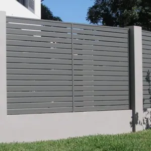 Most popular Chinese factory aluminum boundary WP fence for garde