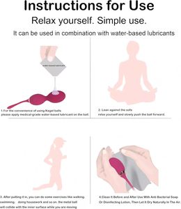 A Hot Selling Kegel Exercise Vagin Ball for Women Love Egg <b>Vibrator</b> Silicone Kegel Ball - Product Image 6