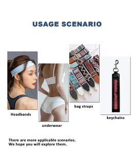 Tùy chỉnh Jacquard đàn hồi vành đai thắt lưng thư Logo rộng chặt chẽ vành đai đàn hồi cao quần lót vành đai quần lót Jacquard ban nhạc đàn hồi - Product Image 6