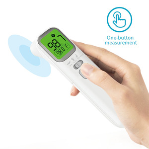 AOJ Thermomètre numérique auriculaire intelligent pour enfant Détecteur de fièvre <span class=keywords><strong>infrarouge</strong></span> <span class=keywords><strong>sans</strong></span> <span class=keywords><strong>contact</strong></span> frontal électrique Thermomètre auriculaire numérique Pistola - Product Image 3