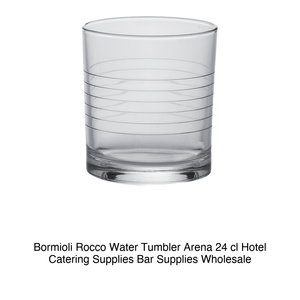 แก้วน้ำ Bormioli Rocco Arena ขนาด 24 ซล. สูง 8.3 ซม. เส้นผ่านศูนย์กลาง 7.4 ซม. - Product Image 2