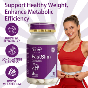 OKTW FastSlim Appetite Suppressant Satiety <strong>Capsules</strong> | Natural Weight Loss <strong>Fat</strong> Burner for Men &amp; Women | in Stock Free Samples - Product Image 4