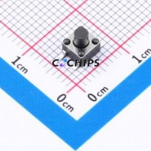 BTS0C00151FBG00 Tactile Switch SMD-4P,4.5x4.5mm Switch Round Button 1.8N Vertical Mount 4.5mm - Product Image 1