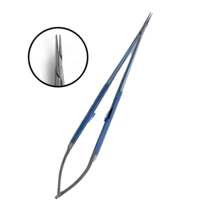 Tijeras Micro Iris de Vannas, Acero Inoxidable, Certificación CE, Puntas Rectas/Curvas, Reutilizables, Aprobadas por CE ISO, de Blush Surgical - Product Image 1