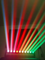10*40W Fullcolor RGBW 4 en 1 LED Beam Barra de luz móvil con efecto de persecución iluminación de escenario para espectáculos de eventos de conciertos de DJ