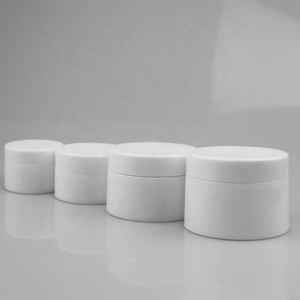 100% Compostable Custom Biodegradable Cosmetic Packaging 100ml PLA Plastic Cream Jar