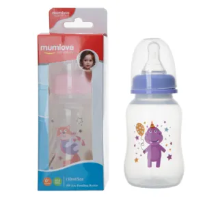 Mumlove Motherlove pp 아기 먹이 병 사용자 정의 디자인 전문 Bpa 무료 새로운 실리콘 아기 먹이 병