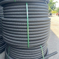 Tube flexible ondulé de qualité supérieure SF1671 en polypropylène PP PVC HDPE PE UPVC, conduit électrique de 1/2 pouce