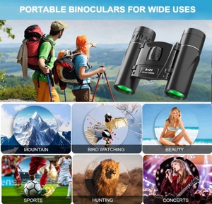Télescope longue portée pour la chasse en plein air, l'observation des oiseaux, les concerts de musique, les matchs de football, jumelles portables à zoom haute définition - Product Image 4