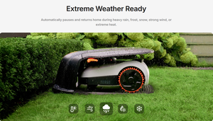 เครื่องตัดหญ้าอัตโนมัติไร้สาย LiDAR สำหรับพื้นที่ 1500 ตร.ม. ระบบวิชั่นอัจฉริยะ ตัดหญ้าเองได้ สำหรับสวน - Product Image 4