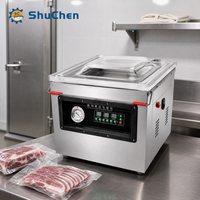 Machine d'emballage sous vide Shuchen pour dattes, machine d'emballage sous vide de table à chambre unique, scelleuse sous vide