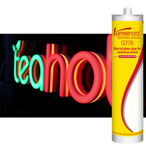 Kameier G778 LED letras publicidad personajes luminosos ventana pantalla cajas de luz brillo silicona selladores embalaje carpintería - Product Image 1