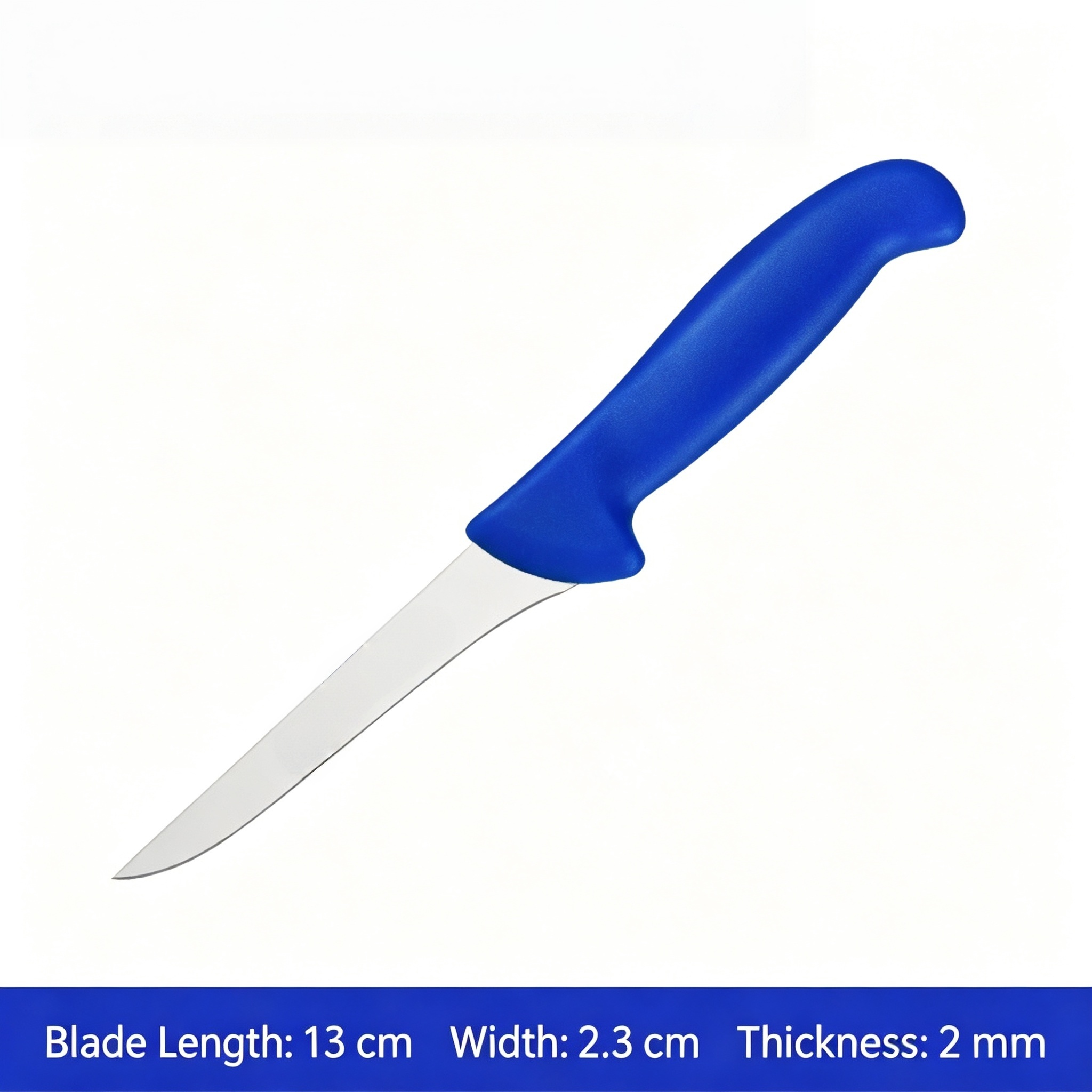 Couteaux à désosser bleus de 5 pouces