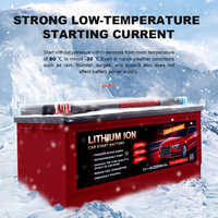Baterai Lithium 46B24 12.8v 20ah 850CCA Grup sepeda dalam mobil 51R daftar hitam baterai kendaraan listrik kekuatan besar