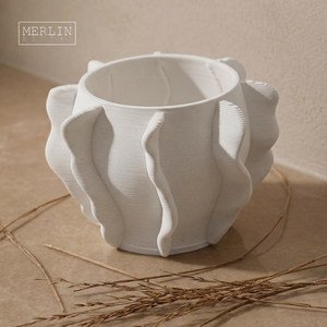 Merlin Living Modern Ceramic <strong>Candle</strong> Jar for Home <strong>Decor</strong> Ceramic <strong>Decoration</strong> <strong>Candle</strong> Jar Chaozhou Omaysn Ceramic Factory Wholesale - Product Image 6
