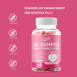 Toptan özel etiket büyük BBL Gummies kalça popo geliştirme sakızlı BBL Gummies kadınlar için - Product Image 2