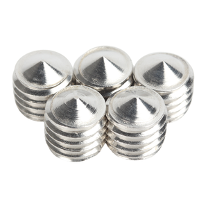 Precisie DIN 914 304 RVS A2-21H Stelschroeven met zeskantige inbus en conische punt - Product Image 4