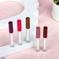 Botol Lip Oil Kosong 1.5ml dengan Kuas Presisi, Logo Custom, untuk Vendor Makeup Boutique, Tube Lip Gloss