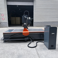 Puliweite 3.5KW Machine de fraisage CNC 3 axes à refroidissement par air haute précision pour le bois, la sculpture de prototypes de meubles et la aspiration des poussières