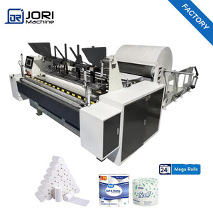 Machine automatique de rembobinage rapide de papier toilette en rouleaux jumbo avec panneau de commande intuitif pour la <span class=keywords><strong>production</strong></span> de papier toilette jumbo - Product Image 1