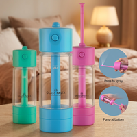 Bidet de voyage pliable et portable 100 ml – Mini pulvérisateur de toilette manuel pour hygiène personnelle