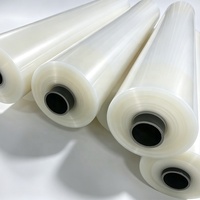 Film de protection transparent en PE souple, de qualité industrielle, auto-adhésif, disponible en plusieurs couleurs et tailles, fabrication OEM disponible.