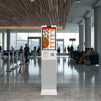 Kiosque de paiement tout-en-un à écran tactile intérieur Wintronix avec lecteur de codes-barres, reconnaissance faciale, système d'exploitation Android/Linux, 21,5-32 pouces