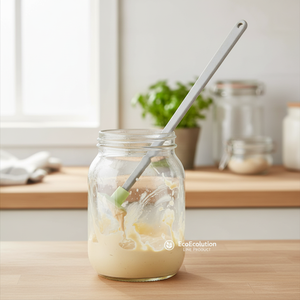 Eco-friendly Plastic and Silicone Jar <b>Cleaning</b> <b>Scraper</b> EcoEcolution Line Product - Product Image 3
