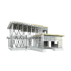 مبانٍ مرتفعة متعددة الطوابق وهيكل Streel مسبق الصنع مُصنّع مسبقًا للمباني الصناعية