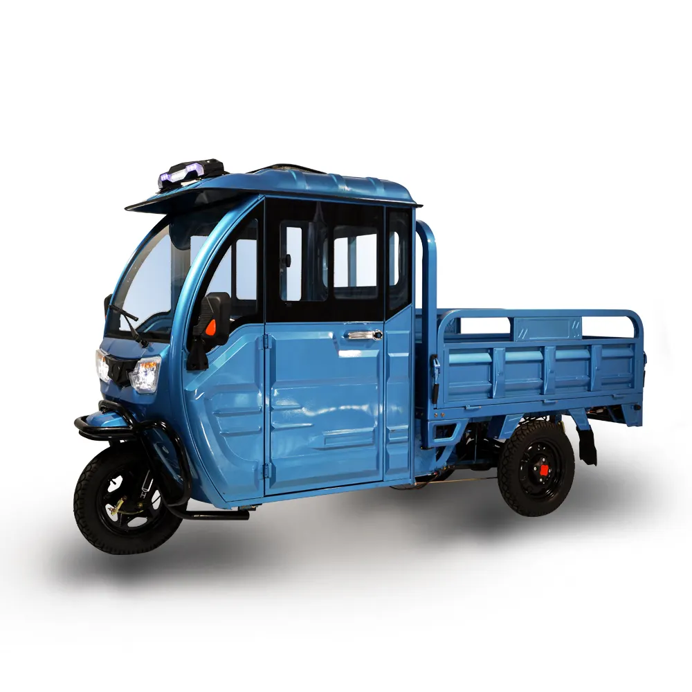 Venta caliente triciclo eléctrico nuevo diseño de carga 3 ruedas motorizado E Rickshaw Tuk para la venta
