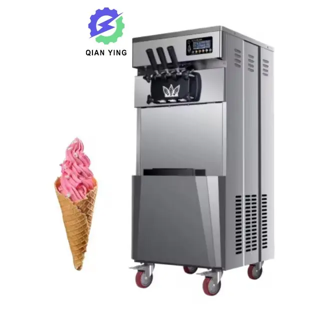 Kommerzielles neues Design industrielle chinesische automatische Vorauskühlung 18-22L/Std. Sommer-Reinigungs-Softeis-Maschine
