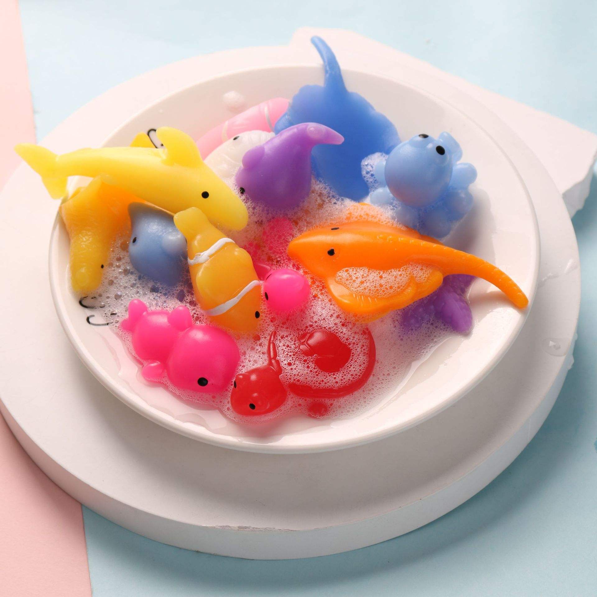 Adorable Marine Life Squeeze Sensory Fidget Toy Anti-Anxiety Stress Relief for Adults & Kids 5-7 Years Made of EVA
