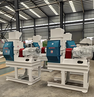 Broyeur à marteaux à base épaissie pour granulats, machine industrielle de broyage d'aliments à haute résistance