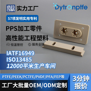 Toray Industries PPS <b>Engineering</b> <b>Plastic</b> Parts Injection Molding Grade Flame Retardant V0 RoHS Certified - Product Image 2