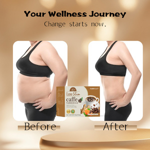 Vente en gros de café fin à saveur personnalisée Mélange cérémoniel en poudre Café instantané de curcuma avec extrait de gingembre Produits de soins sains - Product Image 6