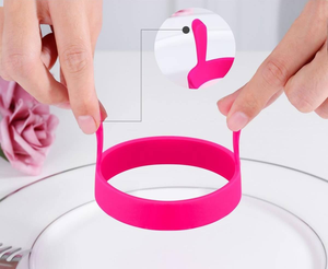 Wholesale Fantastic <b>Silicone</b> <b>Tools</b> Fried Ring Omelette Maker Cooking for and Pancake Rings - Product Image 2