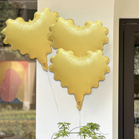 Ballons en aluminium mats irréguliers en forme de cœur de 20 pouces pour mariage, fournitures de fête, demande en mariage, confession, ballon cœur coloré à l'hélium