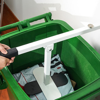 Compacteur de déchets manuel mural en fer robuste et très vendu, adapté aux poubelles standard pour la maison