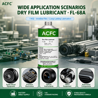 Lubricante de Película Seca PFPE PTFE, Líquido Blanco Lechoso Antidesgaste, Aceite de Baja Fricción para Componentes Electrónicos de Precisión