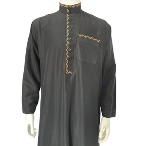 بيع بالجملة من المصدر مباشرة - ملابس إسلامية محتشمة للرجال - ثوب/جبة مخزون جاهز لموسم الربيع في دبي وقطر - Product Image 2