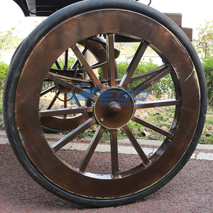 Vente directe usine 2025 – Carrosse royal électrique de luxe à quatre roues pour le tourisme, véhicule de mariage et wagon de promenade - Product Image 6