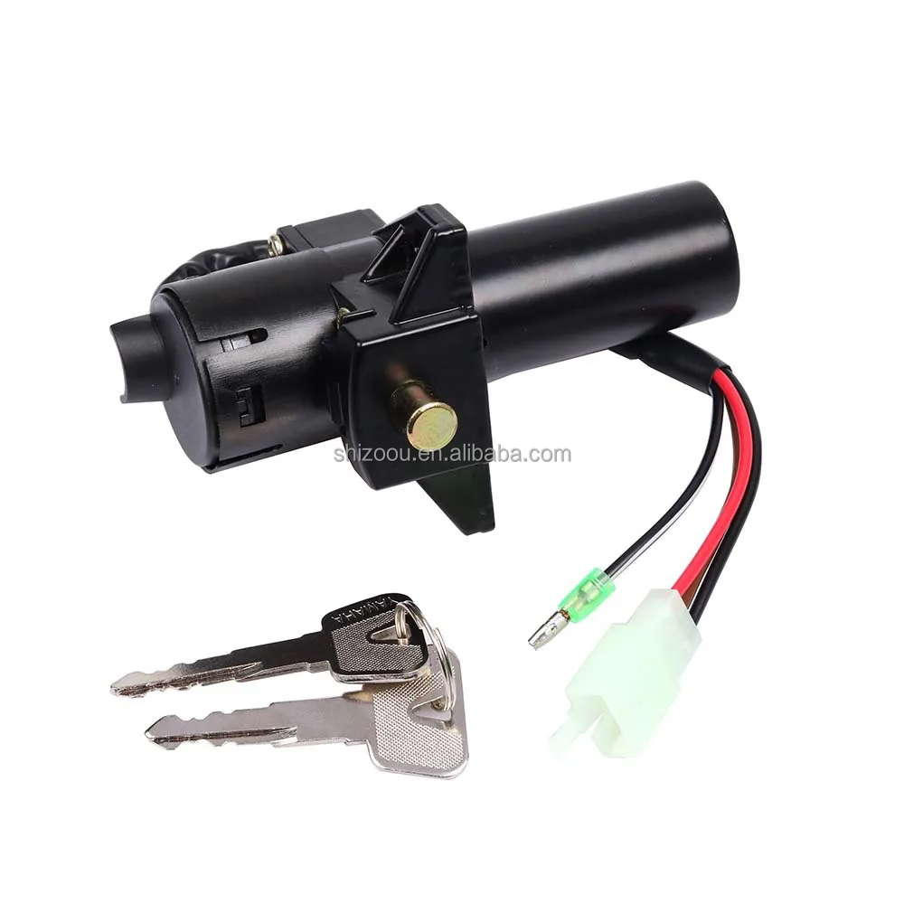 Serrure Contacteur D'Allumage + Clés + Verrou Siège & Bouchon Essence Yamaha YBR 125 2007-2014