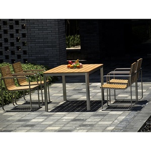 High Quality Luxury <strong>Teak</strong> Garden Furniture Outdoor <strong>Teak</strong> <strong>Dining</strong> <strong>Table</strong> Sets Outdoor Garden Furniture Sets - Product Image 6