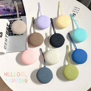 Mini Unisex Customized Silicone Coin <b>Key</b> <b>Purse</b> Wallet Cute Kawaii Earphone Bag Case with Leopard Pattern for Kids & Women Ladies - Product Image 3
