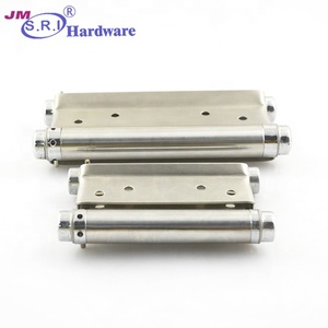 China Supplier Modern Stainless Steel <strong>Double</strong> <strong>Action</strong> Spring <strong>Hinge</strong> with Soft Closing and Adjustable Features - Product Image 4