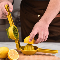 Handmatige citruspers met citroenklem voor vers sinaasappelsap - fruit- en groentegereedschap