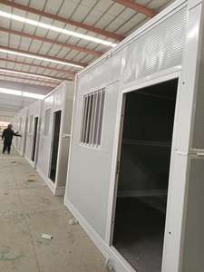 Portable 20ft 40ft Mini <span class=keywords><strong>Maison</strong></span> Conteneur En Acier Villa Préfabriquée Contemporaine En Bois pour Bureau À Domicile Hôtel Boutique 2-3 Salles De Bains - Product Image 5