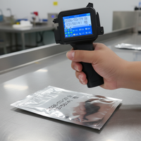 Impresora de Inyección de Tinta Térmica Portátil, Impresora de Inyección de Tinta Portátil para Códigos QR Personalizados, Impresión de Logotipos, Fechas en Cajas, Tarjetas, Botellas