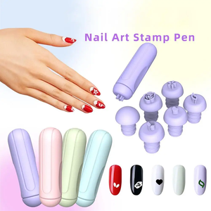 Lápiz de Silicona Portátil para Decoración de Uñas, Calidad de Salón, para Diseños de Uñas DIY, Herramienta de Manicura para Principiantes, para Mujeres, para Arte - Product Image 6